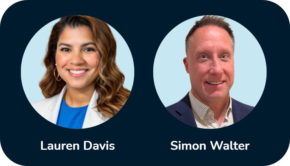 VPs of University Partnerships, Lauren Davis and Simon Walter